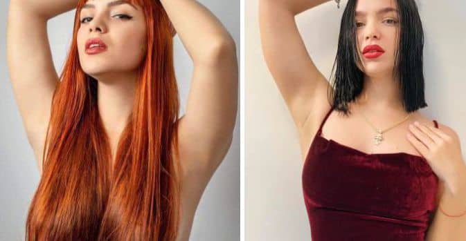 De rojo cobrizo a negro intenso… ¡Descubre por qué la actriz Eileen Acosta cambió radicalmente su apariencia!