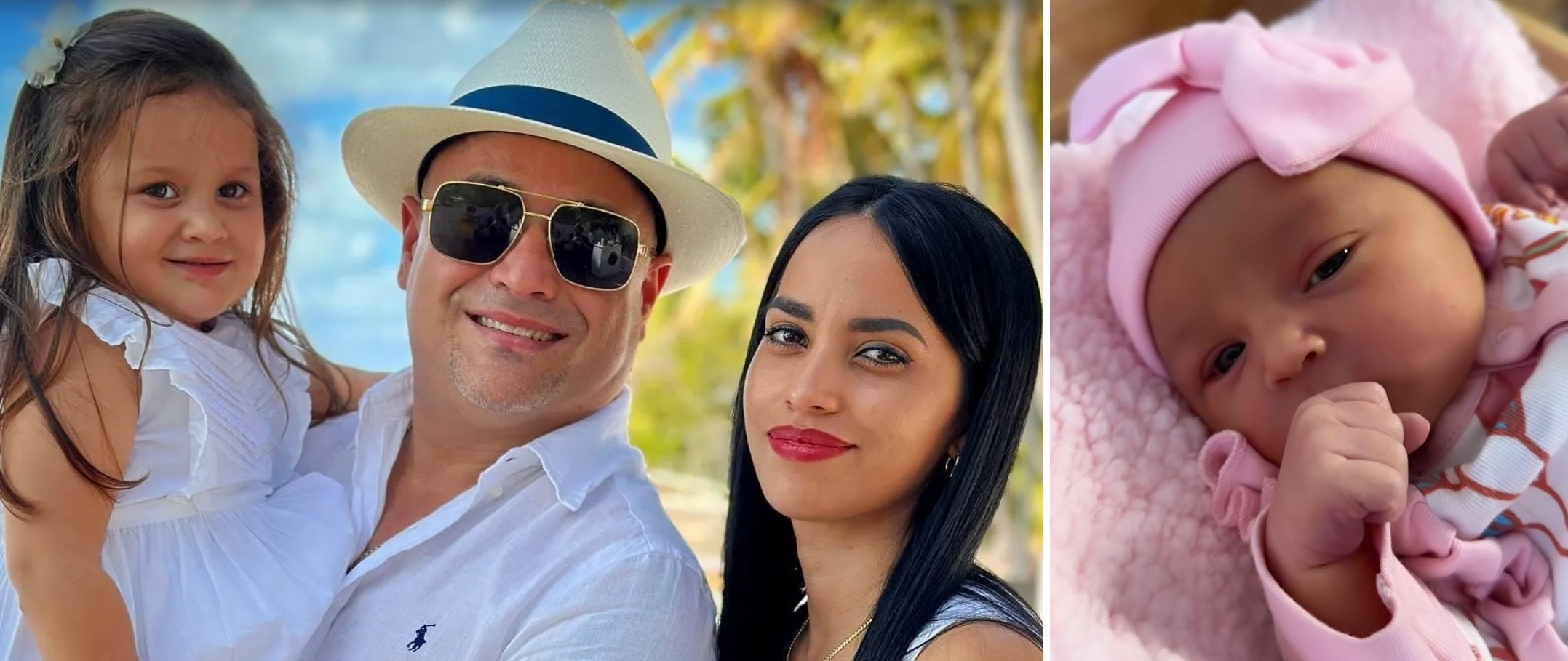 La familia de Andy Vázquez crece con la llegada de Annabella