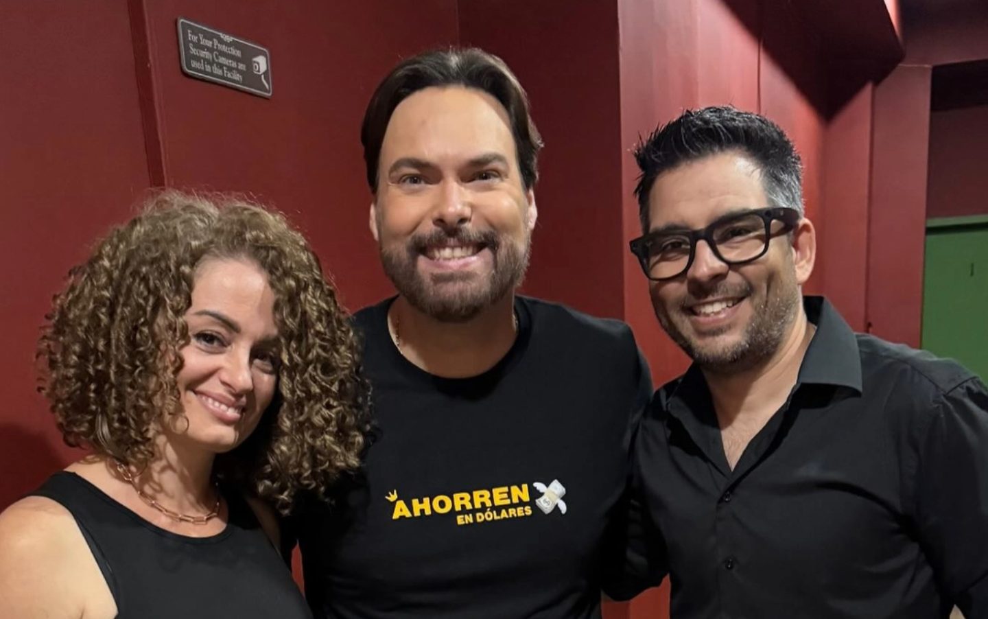 Luis Silva disfruta del espectáculo de George Harris en Miami